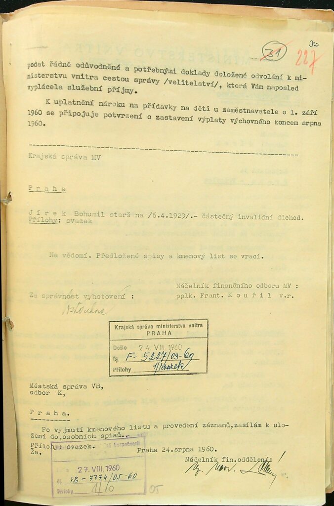 Jírek Přiznání Invalidního Důchodu (2)