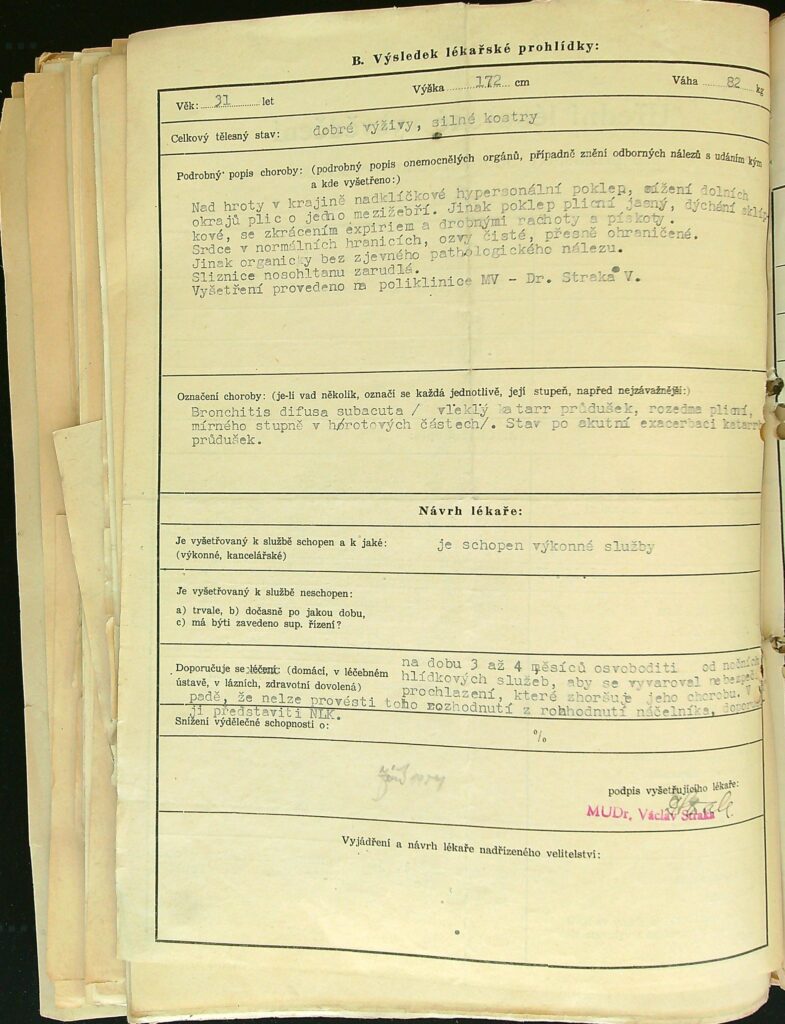 Jírek Úřední Lékařské Vysvědčení (2)