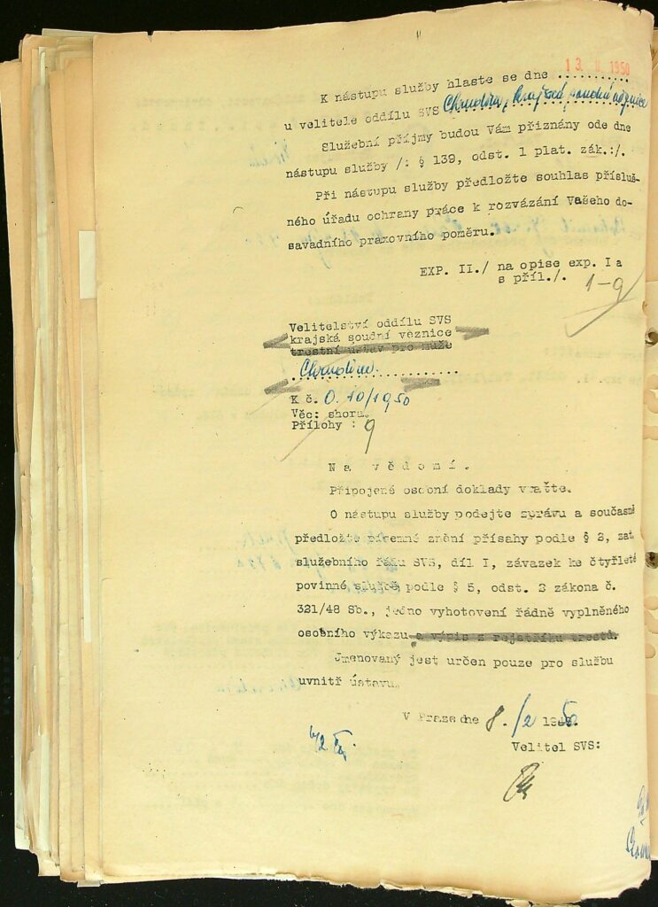 Jírek Ustanovení Příslušníkem Svs Na Zkoušku (2)
