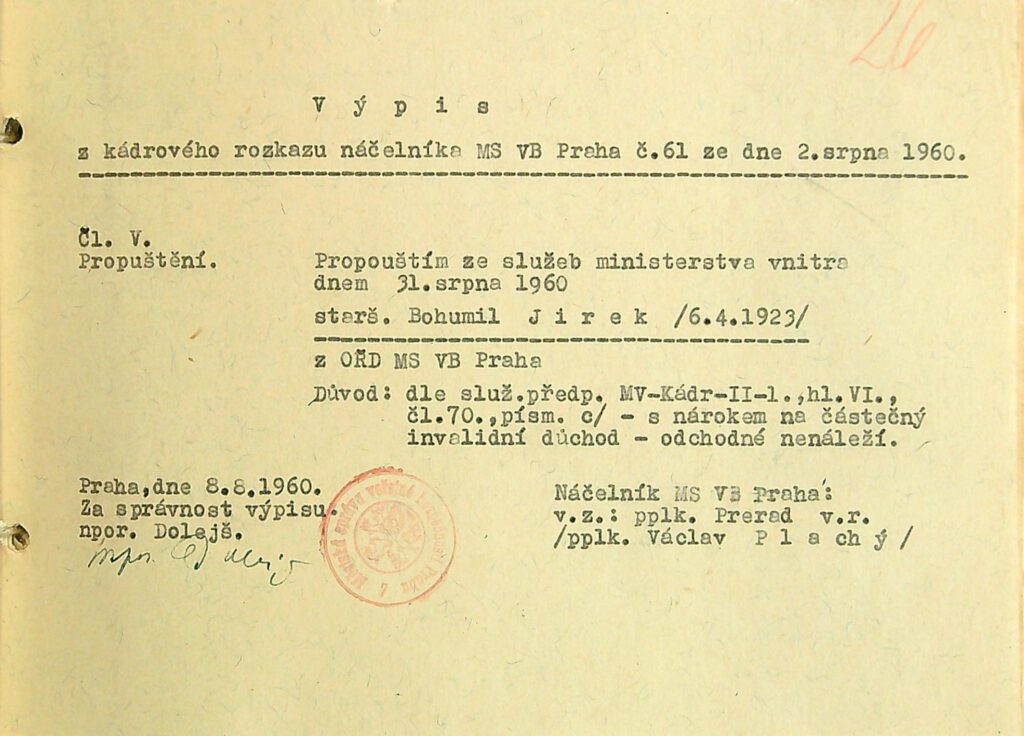 Jírek Výpis Z Rozkazu O Propuštění Ze Služeb Mv (1)
