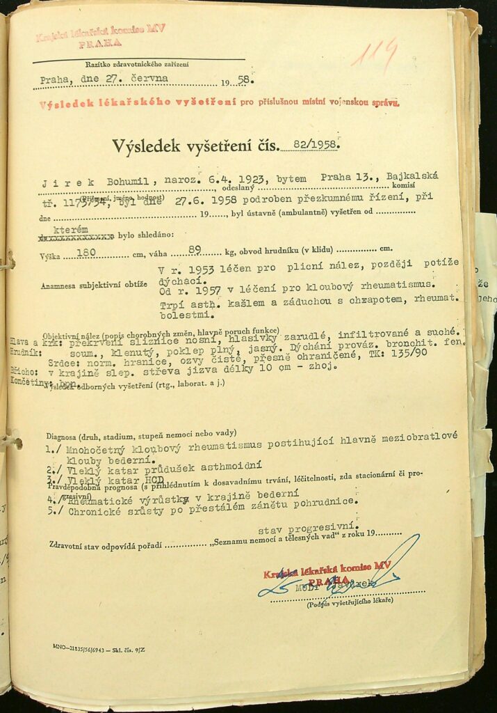 Jírek Výsledek Vyšetření