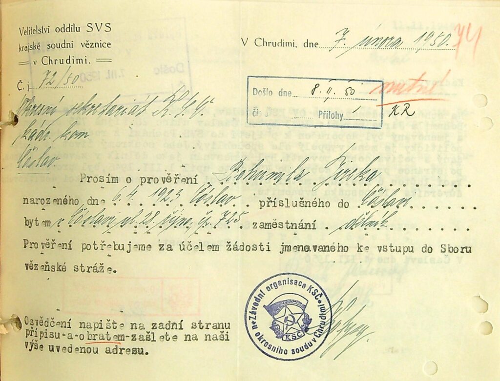 Jírek Žádost O Prověření