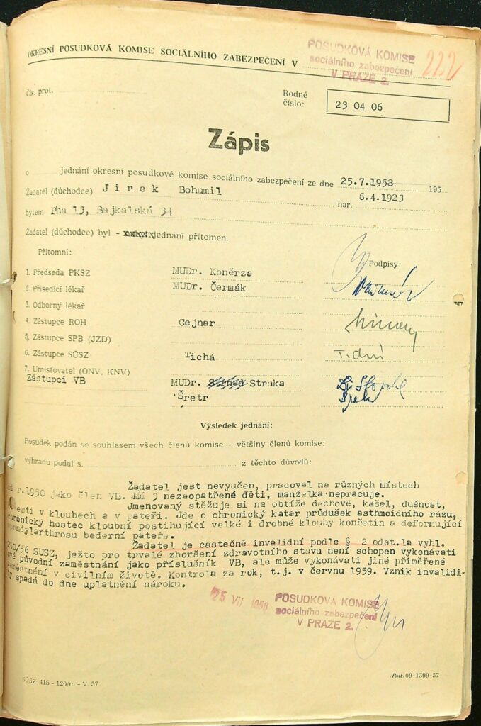 Jírek Zápis Posudkové Komise (1)