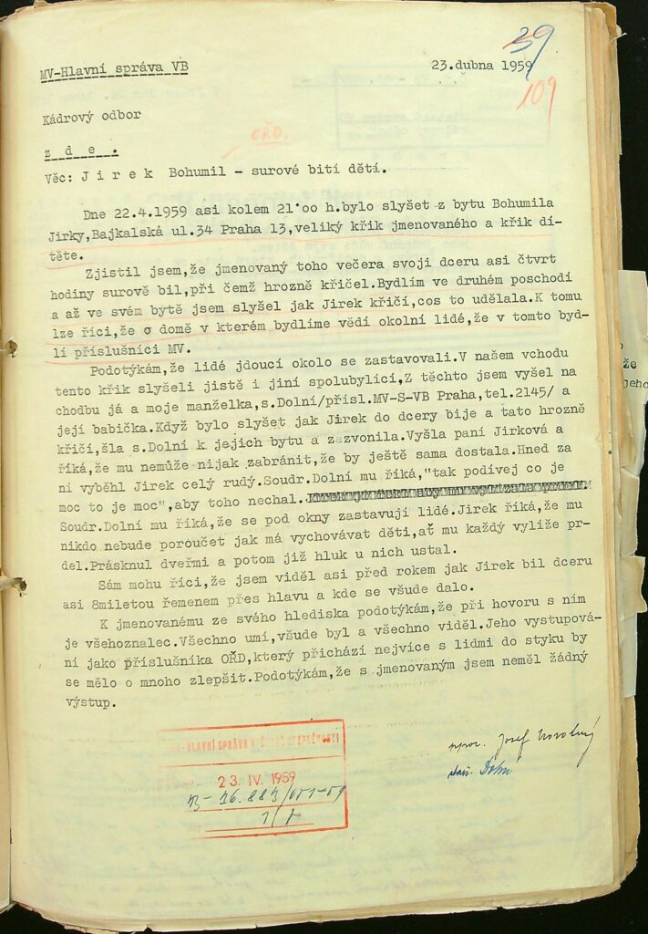 Jírek Zpráva O Surovém Bití Dětí (1)