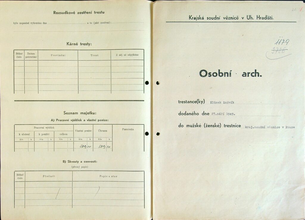 Klímek Osobní Vězeňský Spis (36)