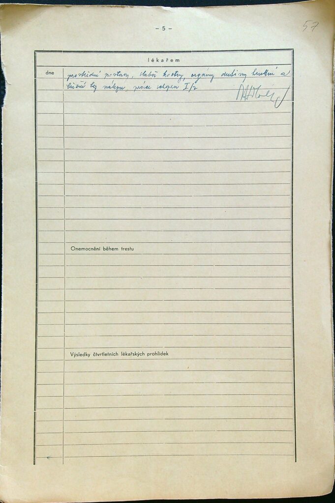 Klímek Osobní Vězeňský Spis (5)