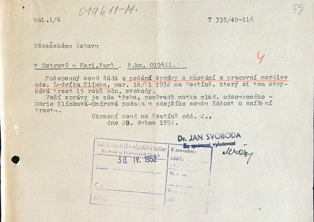 Klímek Osobní Vězeňský Spis (54)