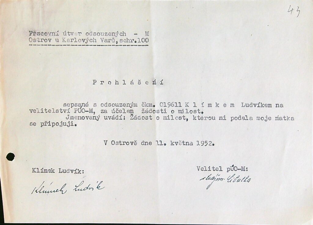 Klímek Osobní Vězeňský Spis (58)