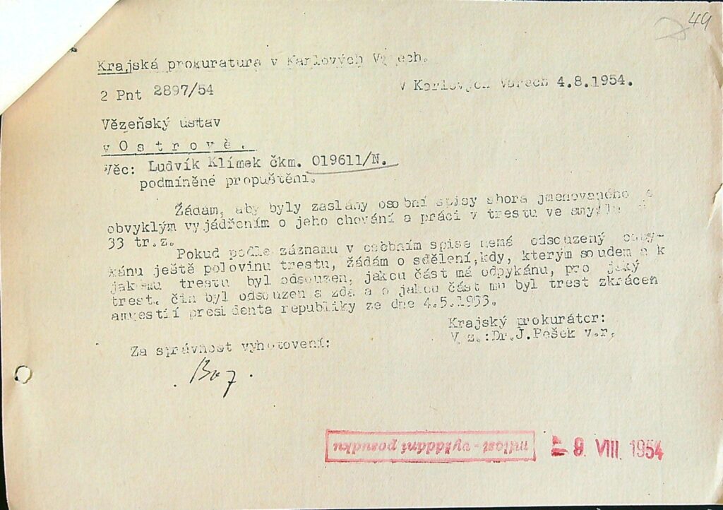 Klímek Osobní Vězeňský Spis (65)