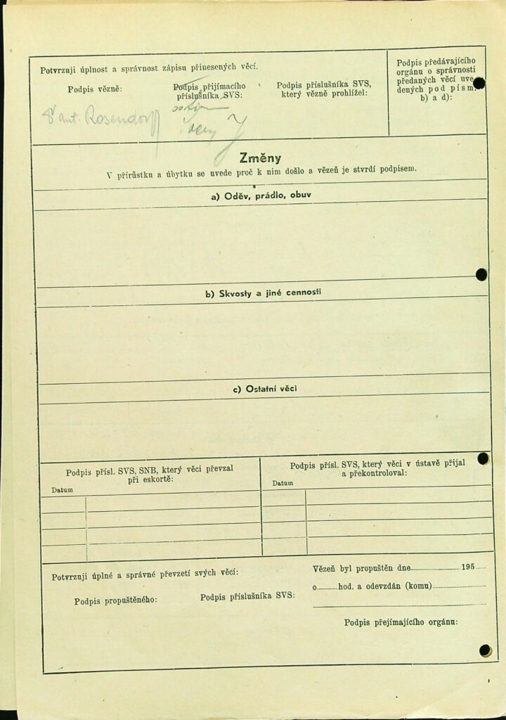 Rosendorf Osobní Vězeňský Spis (25)