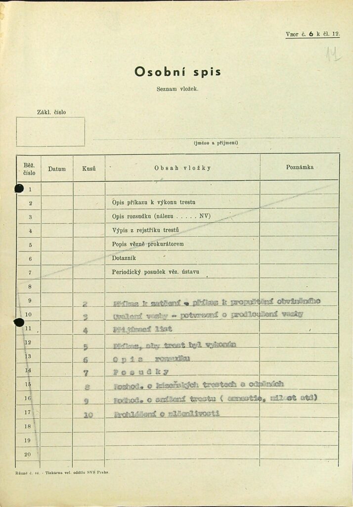 Rosendorf Osobní Vězeňský Spis (28)