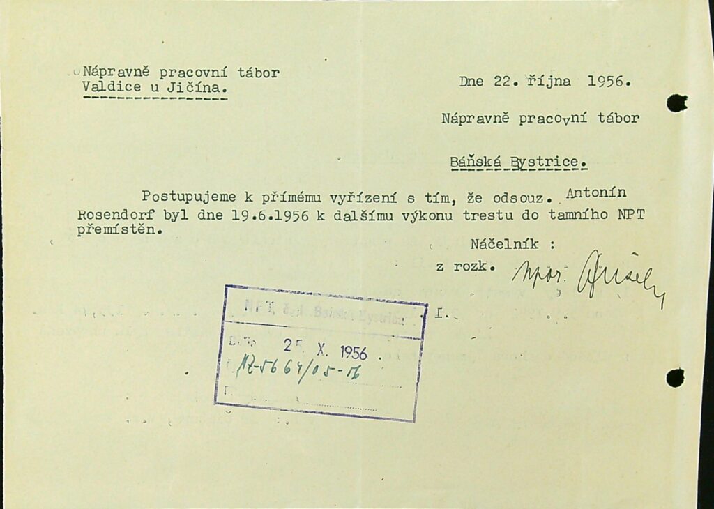 Rosendorf Osobní Vězeňský Spis (31)