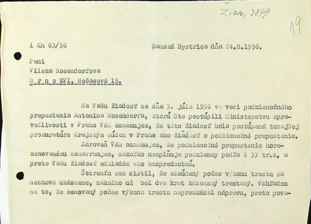 Rosendorf Osobní Vězeňský Spis (32)