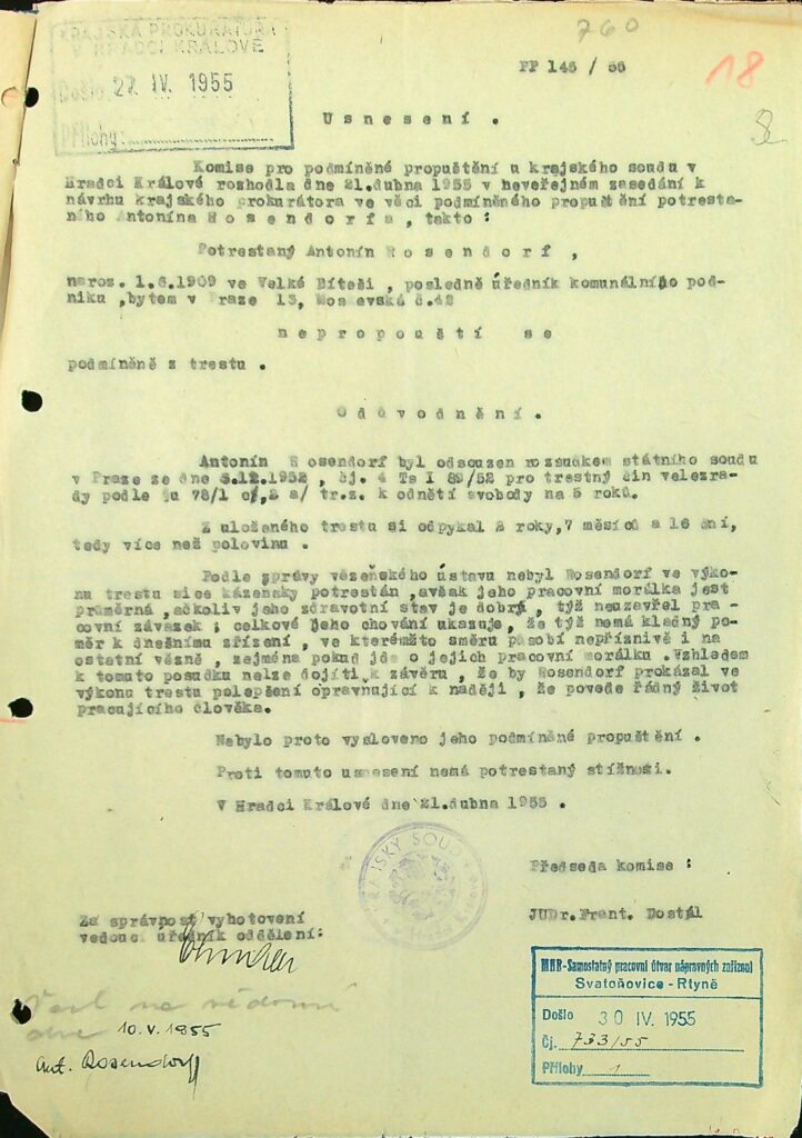Rosendorf Osobní Vězeňský Spis (52)