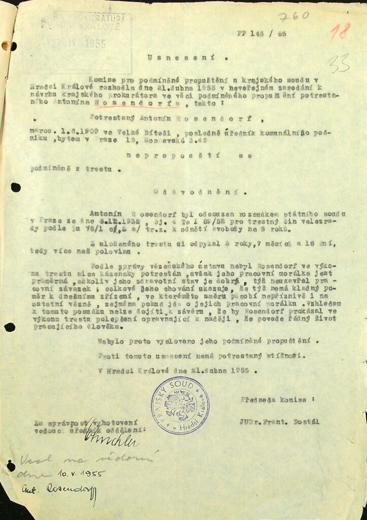 Rosendorf Osobní Vězeňský Spis (53)