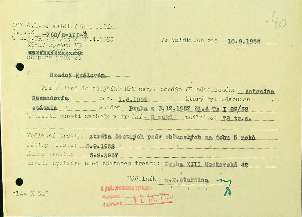 Rosendorf Osobní Vězeňský Spis (60)