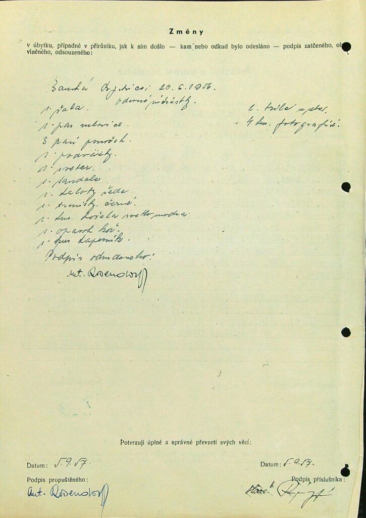 Rosendorf Osobní Vězeňský Spis (64)