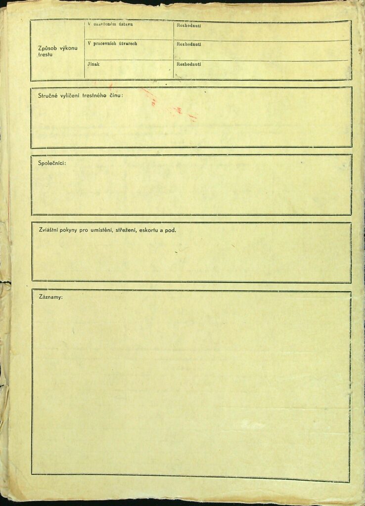 Rosendorf Osobní Vězeňský Spis (81)