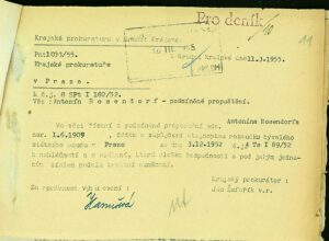 Rosendorf Státní Prokuratura Praha, č.j. 8spt I 182 52 (12)