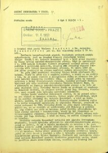 Rosendorf Státní Prokuratura Praha, č.j. 8spt I 182 52 (20)