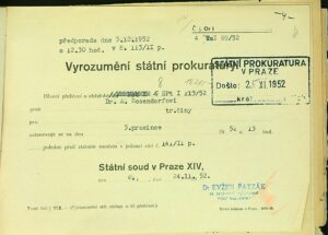 Rosendorf Státní Prokuratura Praha, č.j. 8spt I 182 52 (9)