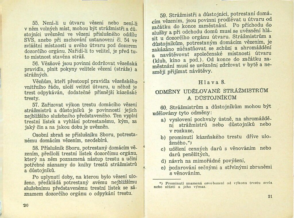 Kázeňský řád Svs Ms 1950 (12)