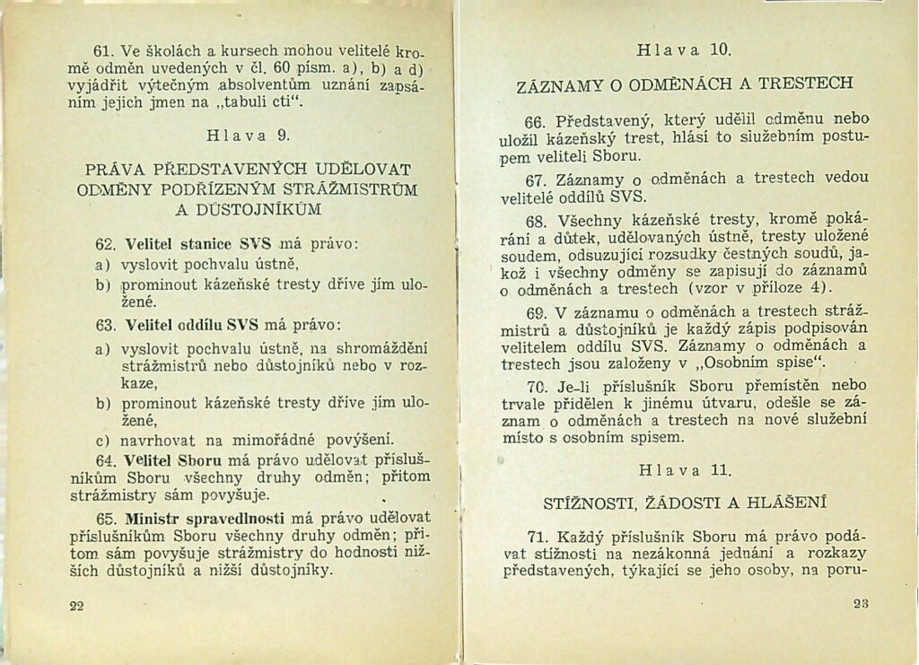 Kázeňský řád Svs Ms 1950 (13)