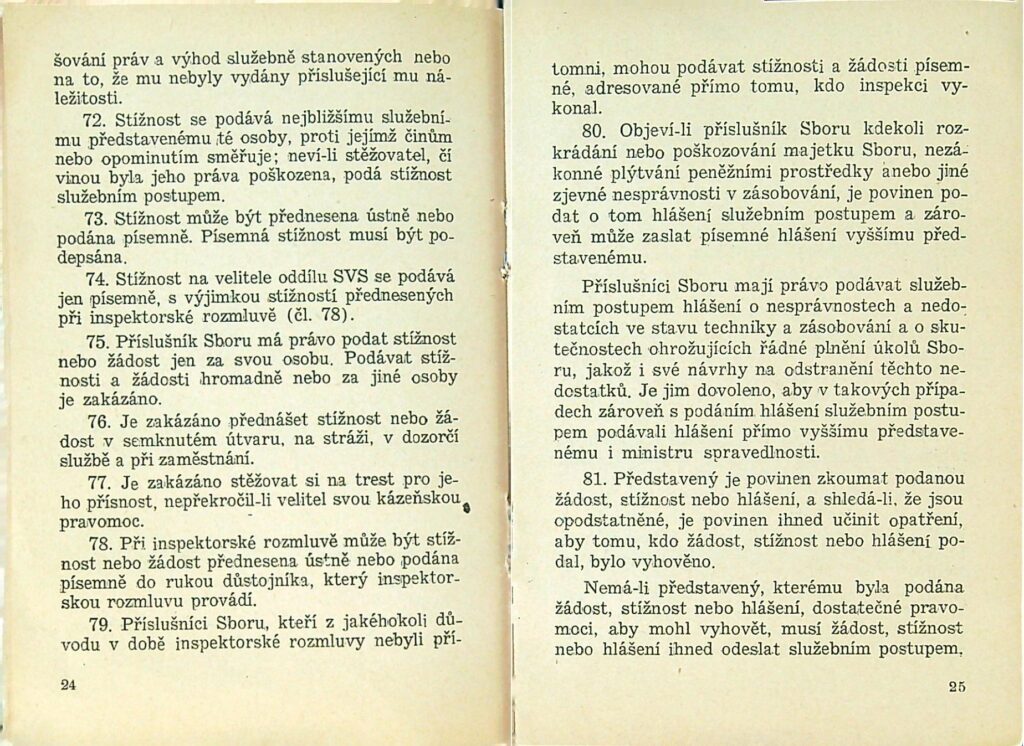 Kázeňský řád Svs Ms 1950 (14)