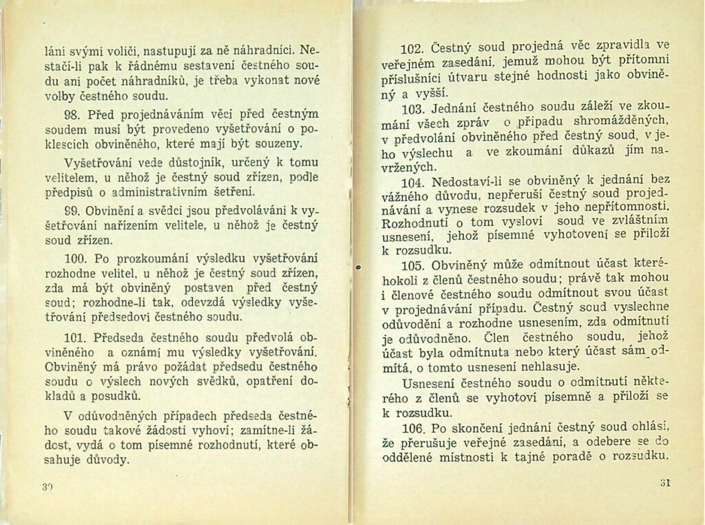 Kázeňský řád Svs Ms 1950 (17)