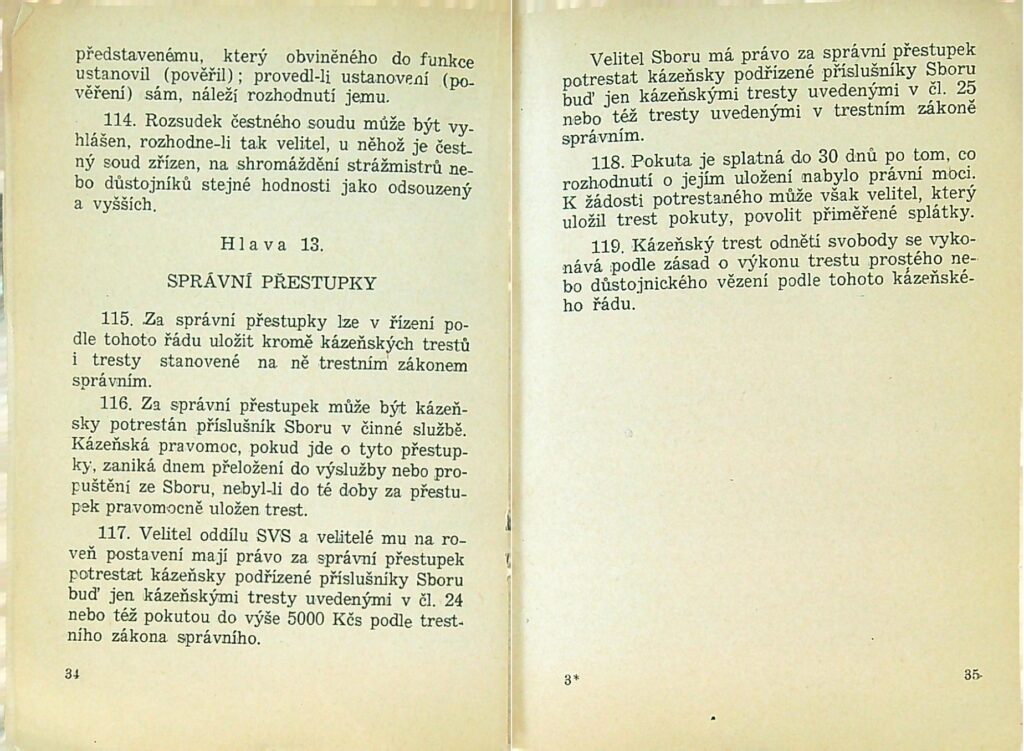 Kázeňský řád Svs Ms 1950 (19)