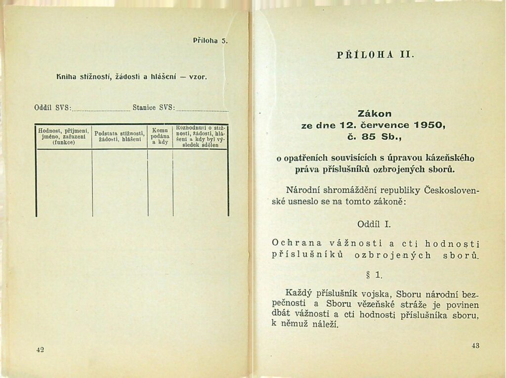 Kázeňský řád Svs Ms 1950 (23)
