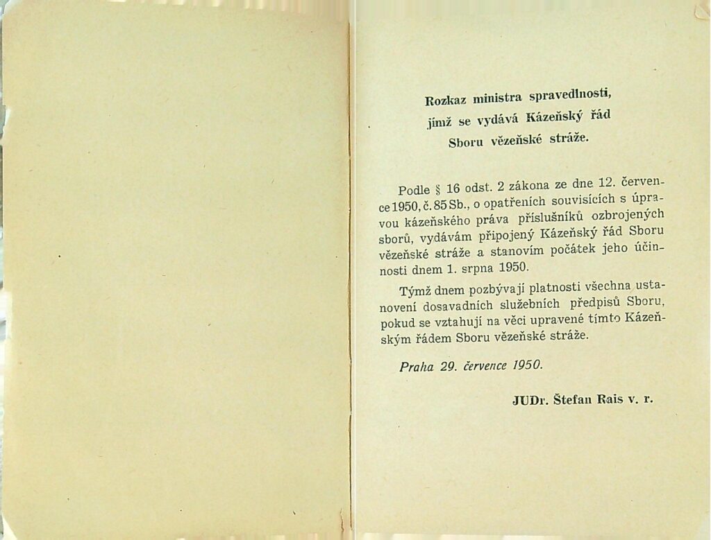 Kázeňský řád Svs Ms 1950 (4)