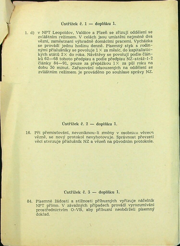 Řád Pro Npt Mv 1955 Doplňky (3)