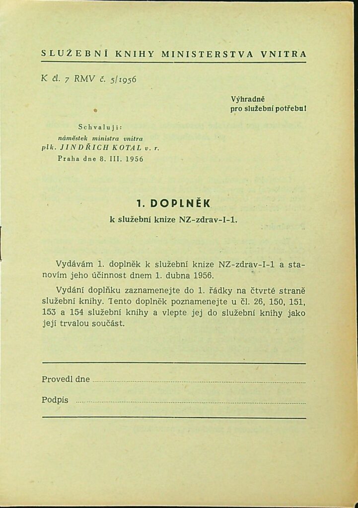 Řád Pro Npt Mv 1955 Doplňky (5)