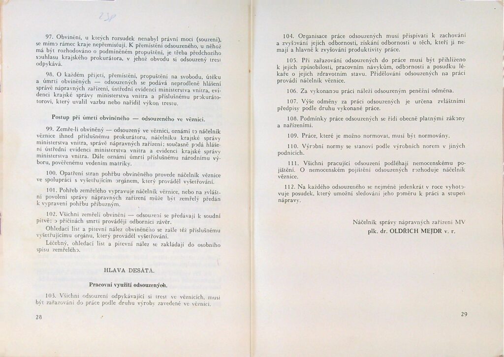 Řád Pro Věznice Mv 1954 (16)