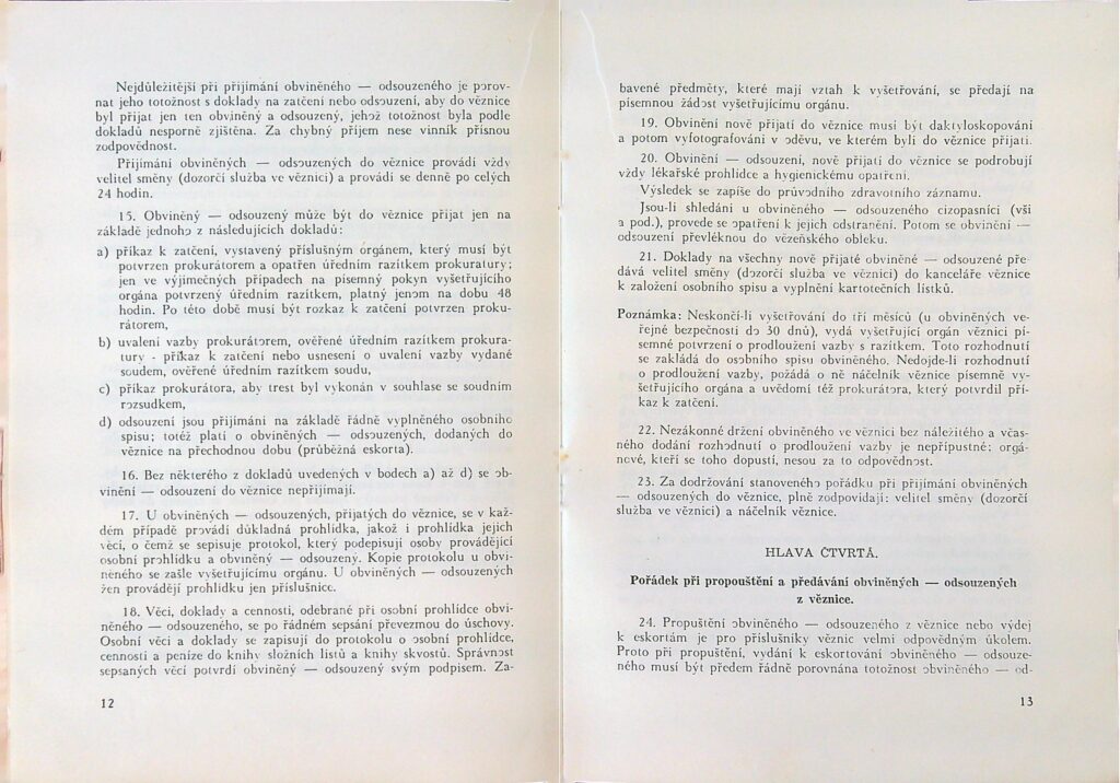 Řád Pro Věznice Mv 1954 (8)