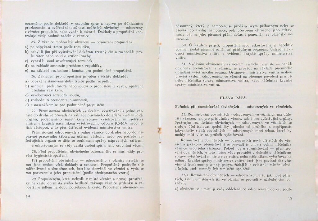 Řád Pro Věznice Mv 1954 (9)