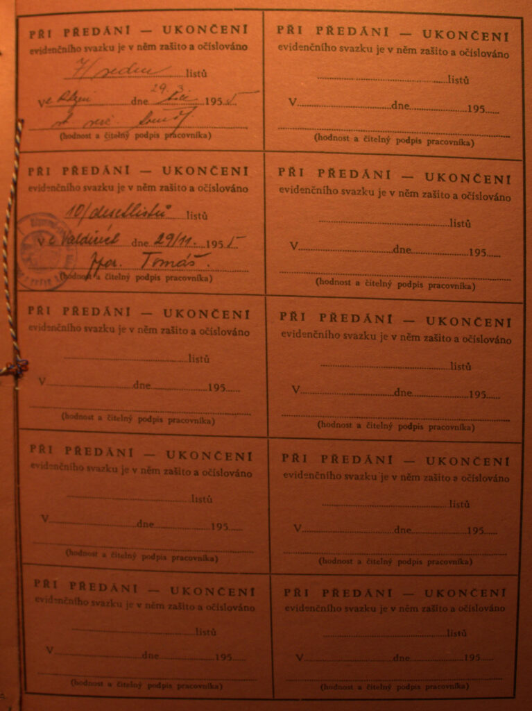 Rosendorf Evidenční Svazek Uloženky