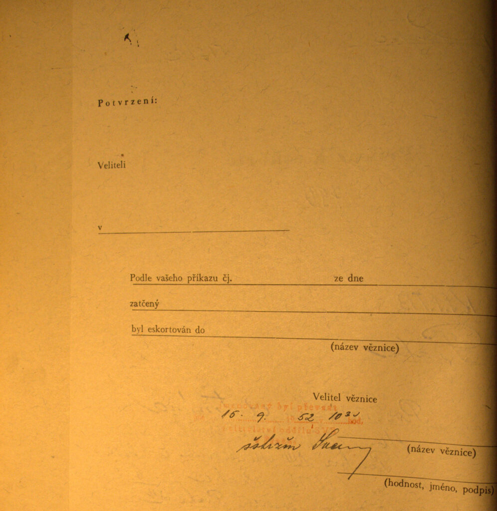 Rosendorf Osobní Spis Příkaz K Eskortě S.2