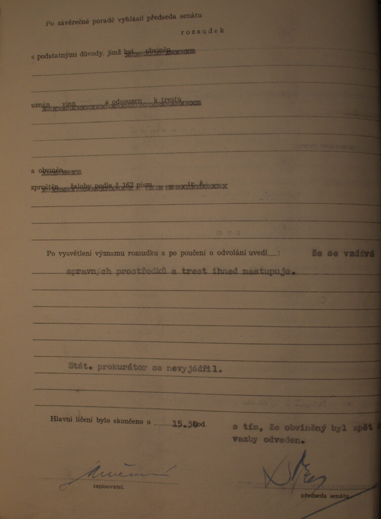 Rosendorf Protokol O Hlavním Líčení S.6