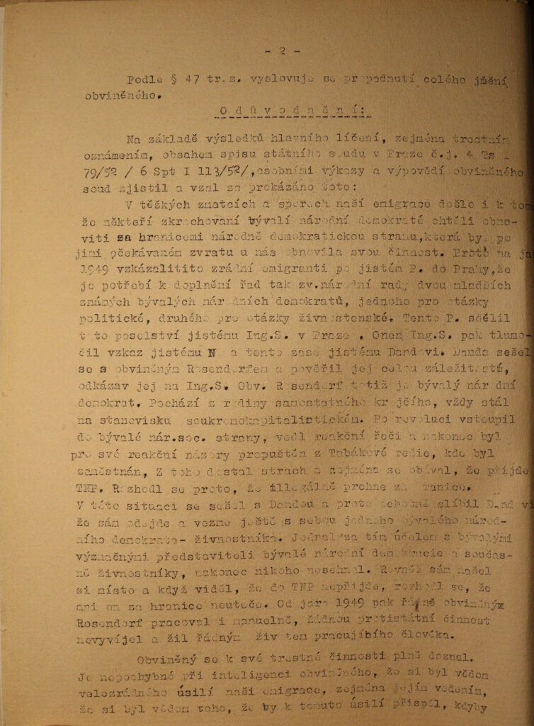 Rosendorf Rozsudek S.2