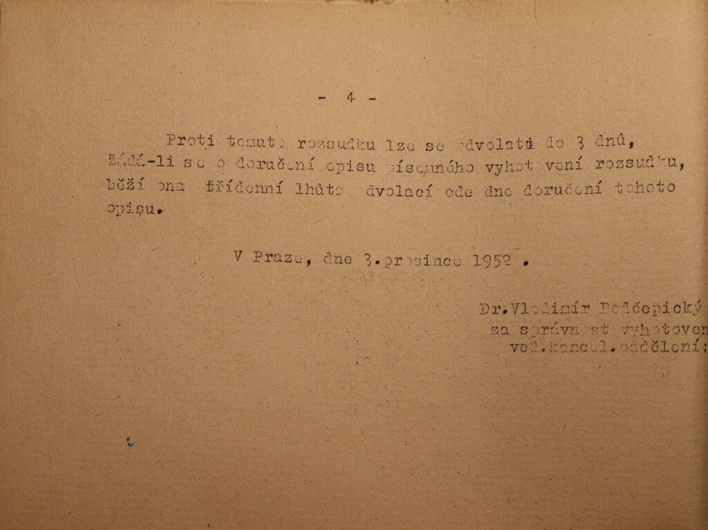 Rosendorf Rozsudek S.4