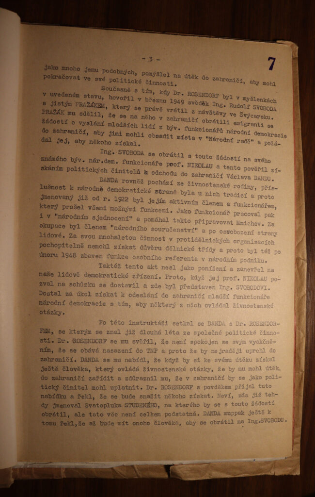 Rosendorf Trestní Oznámení S.3