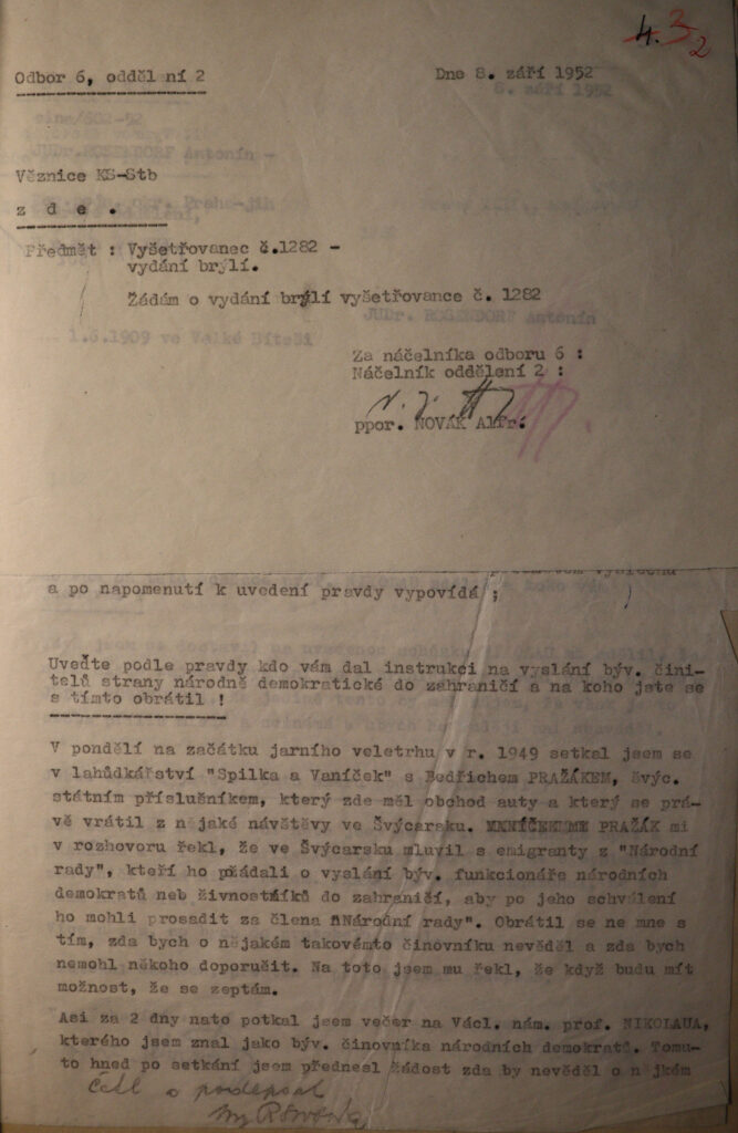 Rosendorf Żádanka (vydání Brýlí)