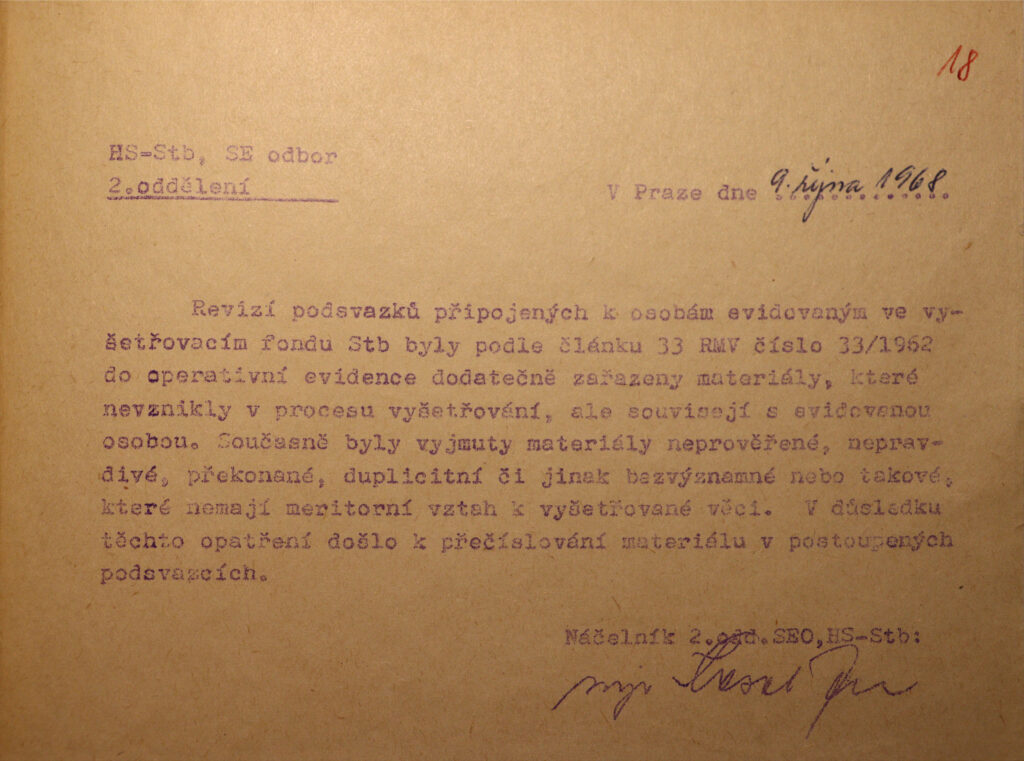 Rosendorf Zpráva O Revizi Podsvazků