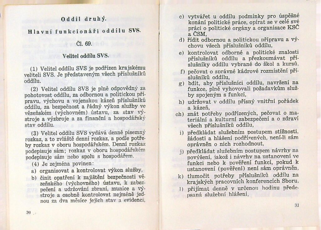 Služební řád Svs Ms 1950 (18)