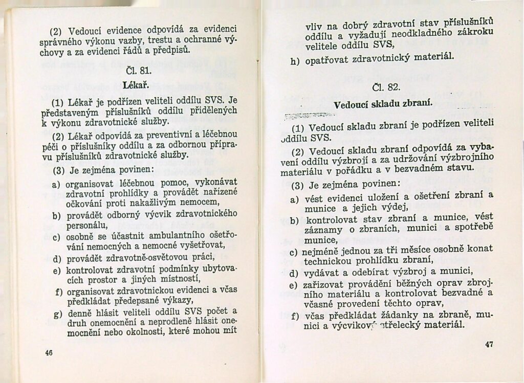 Služební řád Svs Ms 1950 (26)