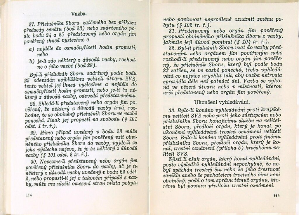 Služební řád Svs Ms 1950 (60)