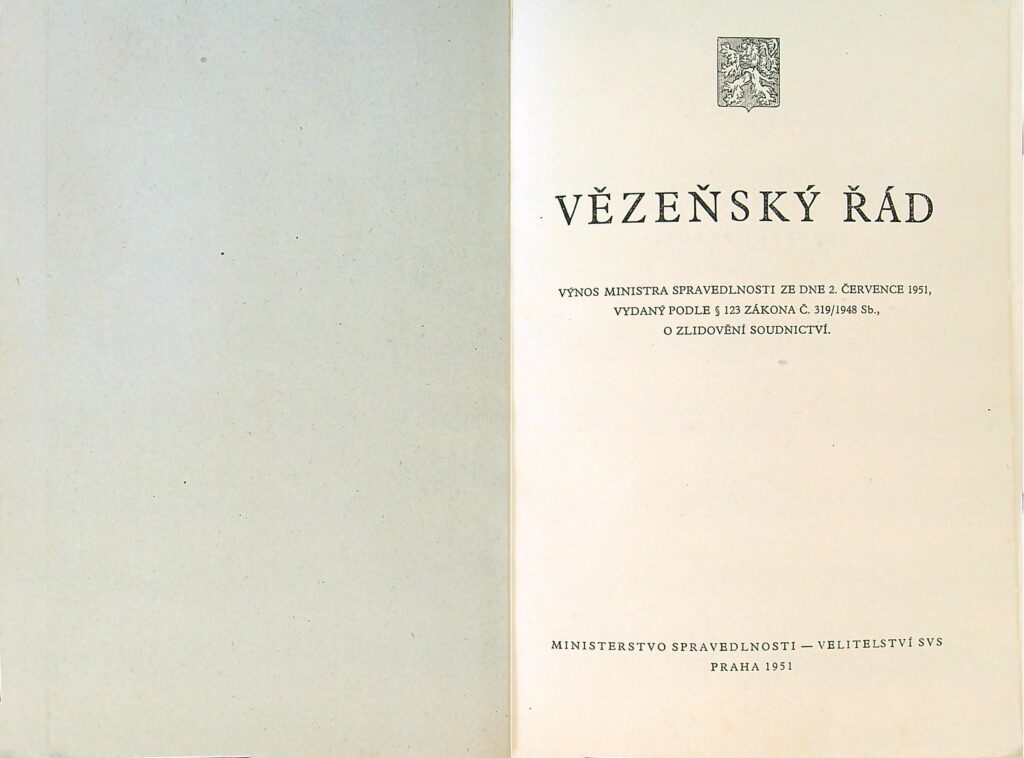 Vězeňský řád Ms 1951 (3)